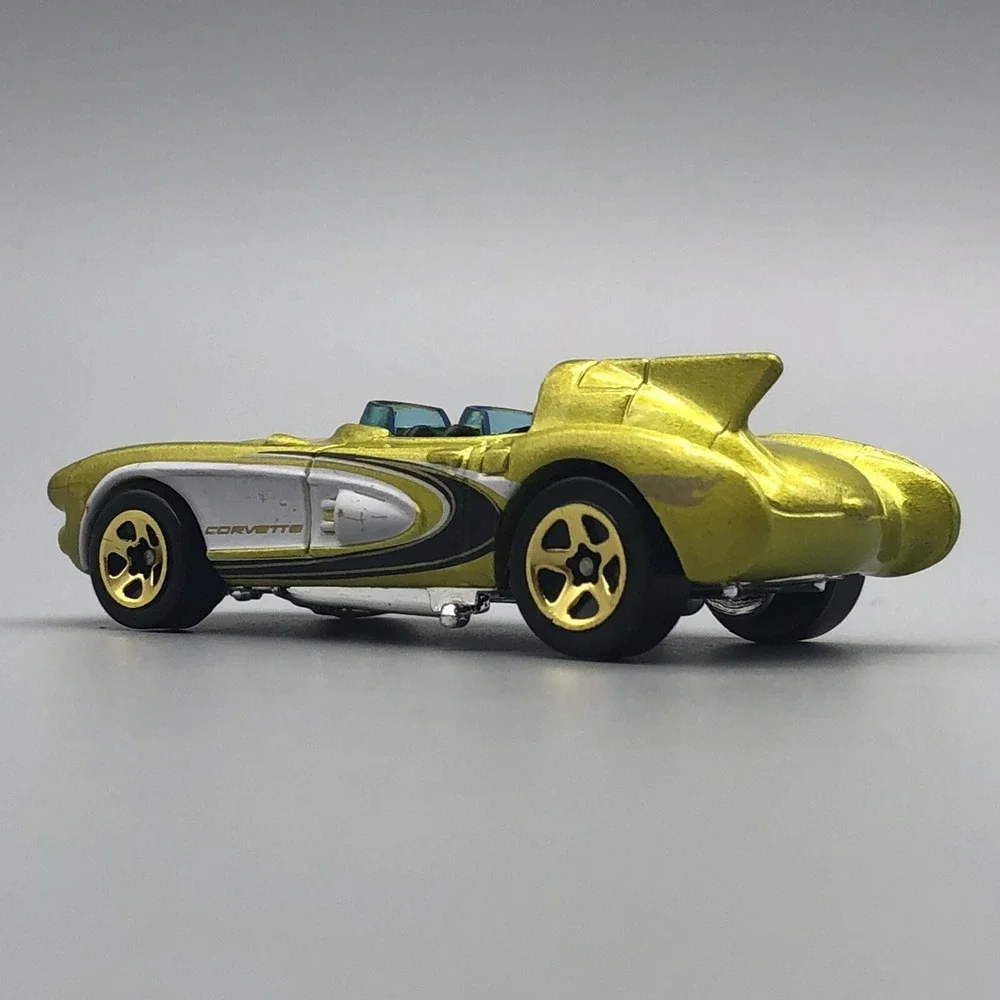 Hot Wheels  Chevrolet Chevy‎ Corvette SR-2 SR2 Diecast Car Acid Green 1/64 Scale